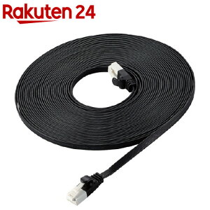 GR LANP[u Cat6A c܂Ȃ tbg 10m ubN LD-GFAT^BK100(1{)yGR(ELECOM)z