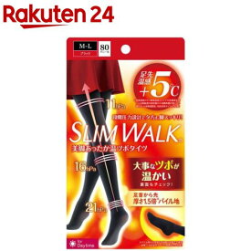 スリムウォーク 美脚あったか温ツボタイツ ML(1個)【スリムウォーク】