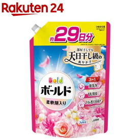 ボールド 柔軟剤入り 洗濯洗剤 液体 華やかおひさまとプレミアムブロッサム 詰め替え(690g)【ボールド 液体】