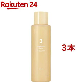 ナンバーズイン 3番 うるツヤ発酵トナー(200ml*3本セット)【ナンバーズイン】[韓国コスメ 韓国スキンケア 化粧水 50種の発酵成分]