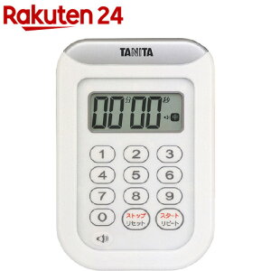 �^�j�^ �ې􂢃^�C�}�[100���v �z���C�g TD-378-WH(1��)�y�^�j�^(TANITA)�z