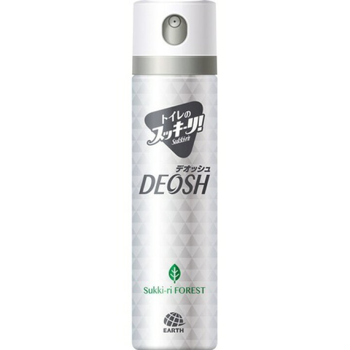 9004円 人気ブランドの アース製薬 トイレのスッキーリ Sukkiーri DEOSH 1プッシュ式スプレー スッキーリフォレストの香り 50ml 直送品