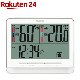 タニタ デジタル温湿度計 ホワイト TT-538-WH(1台)【タニタ(TANITA)】
