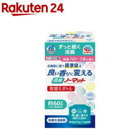 ヘルパータスケ 良い香りに変える 消臭ノーマット 取替えボトル 快適フローラルの香り(45ml)[詰め替え 介護 介護用品 消臭剤 便臭 尿臭 臭い 対策]