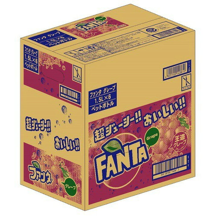 市場】ファンタ グレープ(1.5L*6本入)【ファンタ】 : 24 市場】ファンタ グレープ(1.5L*6本入)【ファンタ】 : 24