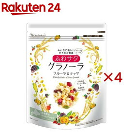ふわサクグラノーラ フルーツ＆ナッツ(200g×4セット)