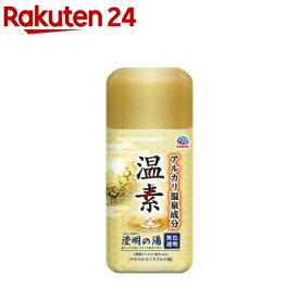 温素 澄明の湯 入浴剤 お風呂 温泉成分 ヒノキ風呂の香り とろとろの湯ざわり(600g)【温素】[入浴剤 檜 ひのき風呂 冷え症 湯冷め 温浴]