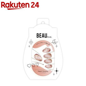 BEAUTY AVENUE リアルジェルネイルシール ハートグラビティ(24枚入)【Beauty Avenue】