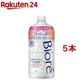 ビオレu ザ ボディ 泡タイプ ブリリアントブーケの香り つめかえ用(780ml*5本セット)【ビオレU(ビオレユー)】