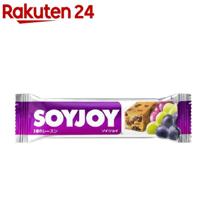 SOYJOY(ソイジョイ) 3種のレーズン(30g*12本入)【SOYJOY(ソイジョイ)】 楽天24 SOYJOY(ソイジョイ) 3種のレーズン 30g*12本入