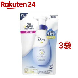 ダヴ ビューティモイスチャー クリーミー泡洗顔料 替え(125ml*3袋セット)【ダヴ(Dove)】[まとめ買い 詰め替え 保湿 乾燥肌向け]