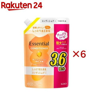 GbZV Ƃ܂Ƃ܂ RfBVi[ ߂p(1080ml×6Zbg)yGbZV(Essential)z