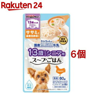 񂿂̍Yᎉb X[v͂ 13΂p TT~ƗΉFؓ(80g*6Zbg)yhM[}(Doggy Man)z
