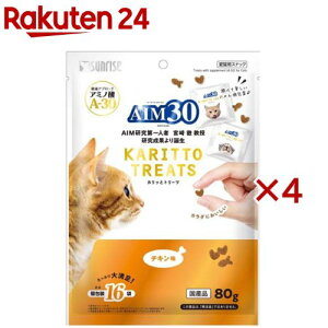 AIM30 �J���b�ƃg���[�c �`�L���� �L�p(80g×4�Z�b�g)�y�T�����C�Y�z
