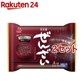 井村屋 ぜんざいファミリーパック(200g*2袋入*2セット)【井村屋】
