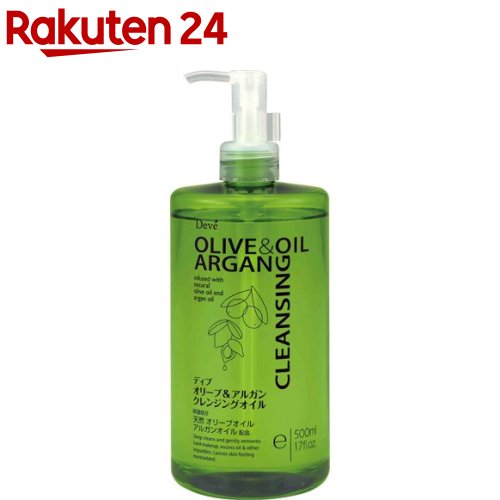 楽天市場 ディブ オリーブ アルガン クレンジングオイル 500ml ディブ 楽天24