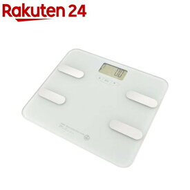 体重体組成計強化ガラスホワイトHB-KG11R6-W(1個)【OHM】