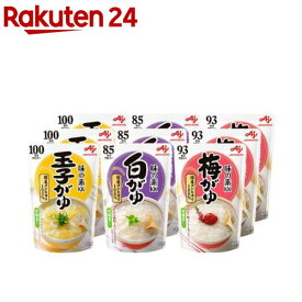 味の素 おかゆ 3種 白がゆ 玉子 梅(250g×9個)[おかゆ 大容量 備蓄 防災 ローリングストック]