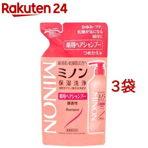 �~�m�� ��p�w�A�V�����v�[ �߂����p(380ml*3�܃Z�b�g)�yMINON(�~�m��)�z