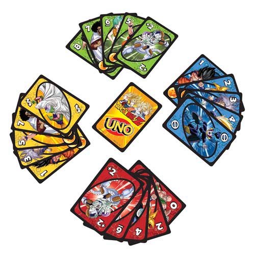 楽天市場】マテルゲーム ウノ(UNO) ドラゴンボールZ カード112枚 2～10