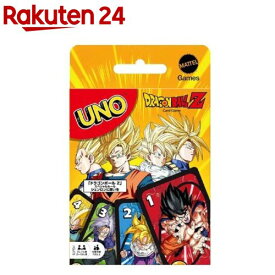 マテルゲーム ウノ(UNO) ドラゴンボールZ カード112枚 2〜10人用 HGJ78(1個)【マテルゲーム(Mattel Game)】[カード パーティー テーブルゲーム]