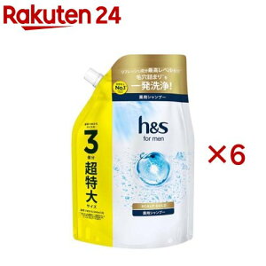 hs for men XJvS[h pVv[ lߑւ (900ml×6Zbg)yhs(GC`AhGX)tH[z