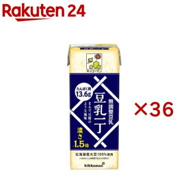 豆乳一丁(18本入×2セット(1本200ml))【キッコーマン】