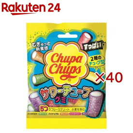チュッパチャプス サワーチューブグミ(55g×40セット)【クラシエフーズ】