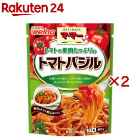 マ・マー トマトの果肉たっぷりのトマトバジル(260g×2セット)【マ・マー】