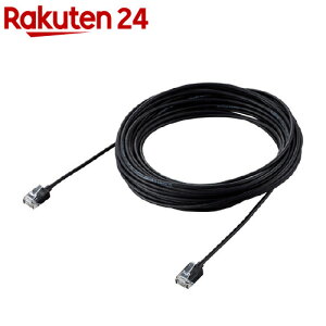 GR LANP[u Cat6A X[p[X 10m ubN LD-GPASS^BK10(1{)yGR(ELECOM)z