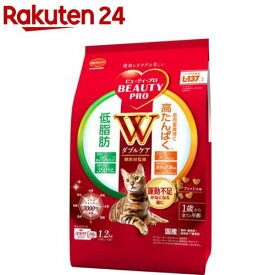 ビューティープロ キャット ダブルケア 低脂肪・高たんぱく(240g×5袋)