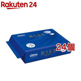 クリネックス ローションティシュー 肌うるる ソフトパック 保湿(240枚入(120組)*24個セット)【クリネックス】