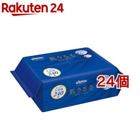 クリネックス ローションティシュー 肌うるる ソフトパック 保湿(480枚入(240組)*24個セット)【クリネックス】