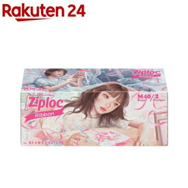 ジップロック デザインバッグリボン M(40枚入)【Ziploc(ジップロック)】