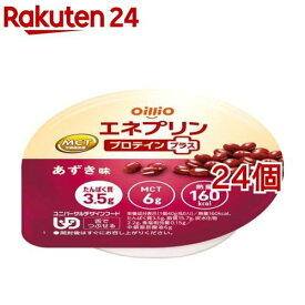 エネプリン プロテインプラス あずき味(40g*24個セット)[ケース販売 栄養補助食品 少量高エネルギー]