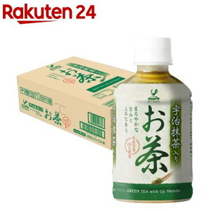 神戸居留地 宇治抹茶入り 緑茶 PET 国産茶葉100%(280ml*24本入)【神戸居留地】