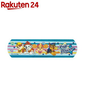 伸びるばんそうこう ぴたっと伸縮 キャラ 子供絆創膏L パウ・パトロール QQBG3(20枚入)