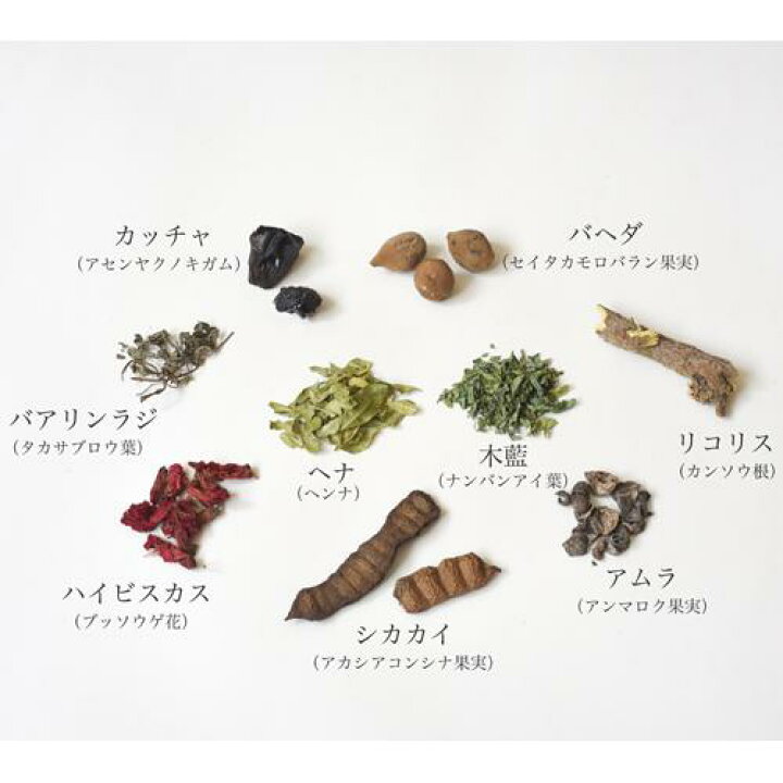 ナイアード ヘナ+木藍 茶系(400g(100g*4袋入)) 楽天24 ナイアード ヘナ+木藍 茶系 400g 1箱(100g×4袋いり)