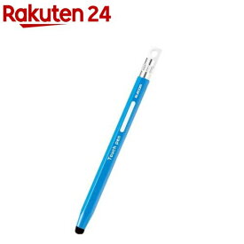 エレコム タッチペン スタイラスペン 超感度タイプ 六角鉛筆型 ブルー P-TPENCEBU(1個)【エレコム(ELECOM)】