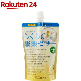 おくすり飲めたねシリーズ らくらく服薬ゼリー チアパック(200g*5コ入)【おくすり飲めたね】