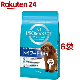 プロマネージ トイプードル専用 成犬用(1.7kg*6コセット)【m3ad】【プロマネージ】[ドッグフード]