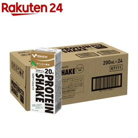 Kentai(ケンタイ) プロテインシェイク カフェオレ風味 K7111(200ml*24本入)【kentai(ケンタイ)】[プロテイン ビタミン ドリンク カフェオレ]