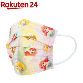 子供用 不織布 プリーツマスク プリンセス(7枚入)