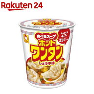 ホットワンタン しょうゆ味 ケース(46g×12個)【マルちゃん】