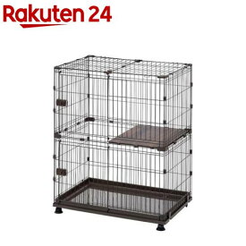 アイリスオーヤマ 犬 コンビネーションサークル PCS932V ウォールナット(1個)