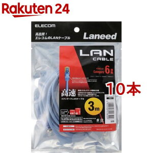 GR LANP[u CAT6  3m u[ LD-GPN^BU3(10{Zbg)yGR(ELECOM)z