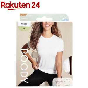 BOODY �N���[�l�b�NT�V���c M�T�C�Y �z���C�g(1��)�yBOODY(�u�[�f�B�[)�z