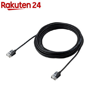 GR LANP[u Cat6A X[p[X 5m ubN LD-GPASS^BK5(1{)yGR(ELECOM)z