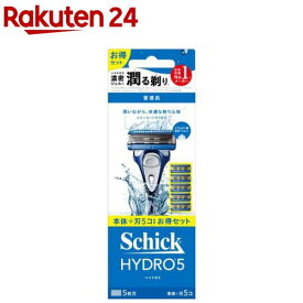 シック ハイドロ5 ベーシック コンボパック 本体+刃5個付(1セット)【シック】