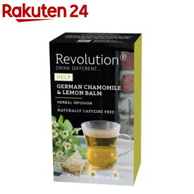 Revolution カモミールティー カモミール＆レモンバーム ノンカフェイン(1.5g×16袋入)【レボリューションティー】